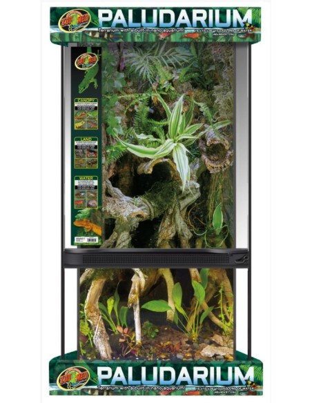 Zoo Med Paludarij 3v1 z 38 L akvarijem