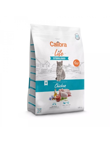 Calibra Life Adult suha hrana za odrasle mačke z jagnjetino