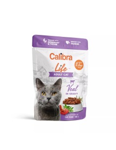 Calibra Cat Life pouch Adult Veal in gravy 85g