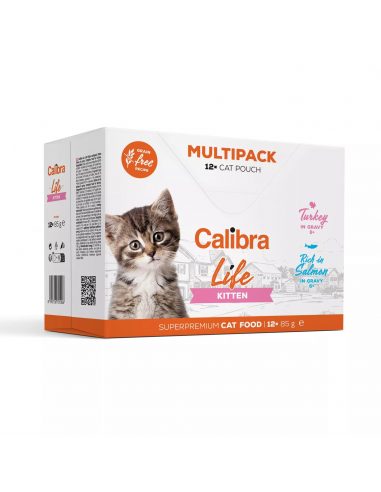 Calibra Life Multipack Kitten vrečke 12x85g