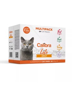 Calibra Cat Life Adult Pouches multipack 12x85g