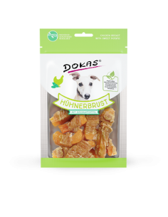 Dokas Dog Snack Dried Chicken Breast with Sweet Potato 70g
