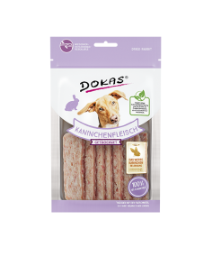 Dokas Dog Snack Dried Rabbit Meat 60 g 2