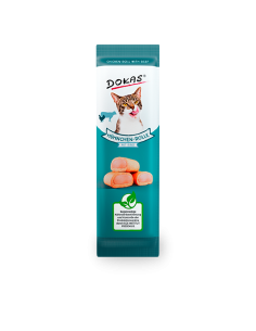 Dokas Cat Snack Chicken roll with beef 10g