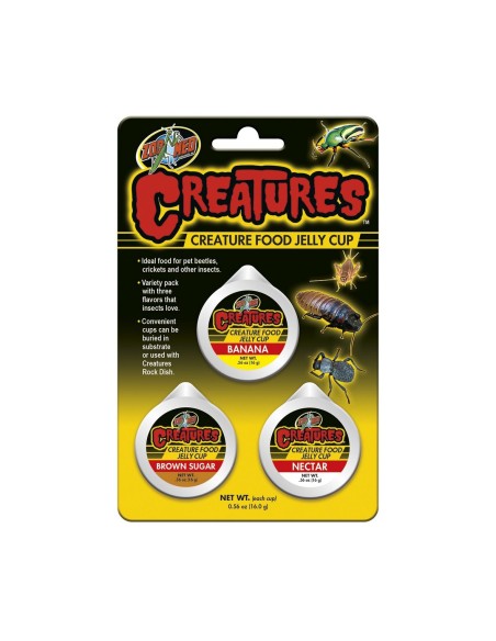 Zoo Med Creatures™ Food Jelly Cup 3x16g