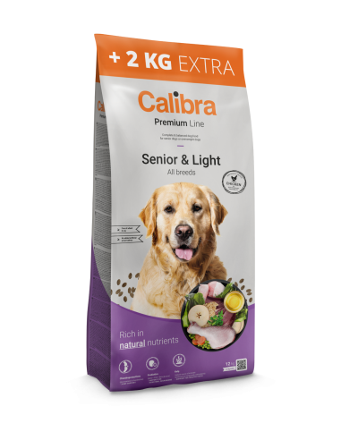 Calibra Premium Line Senior & Light 12+2 kg