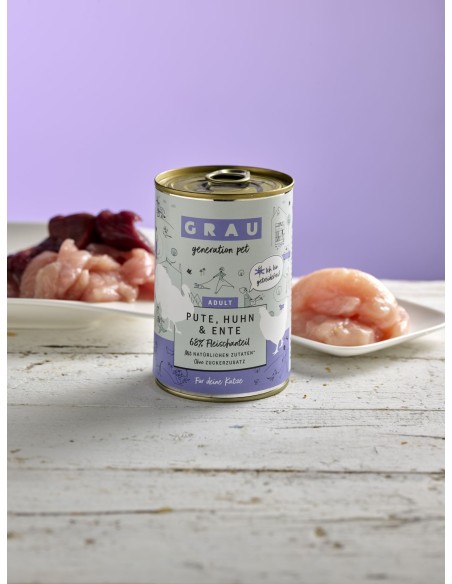 Grau GP Adult Puran & Piščanec & Raca 400 g