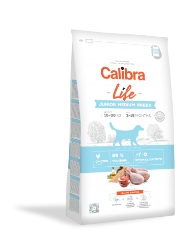 Calibra Life Junior Medium Piščanec 12kg