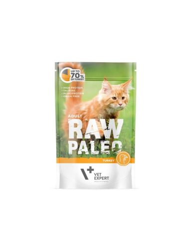 Raw Paleo Adult mokra hrana za mačke, Puran 100g