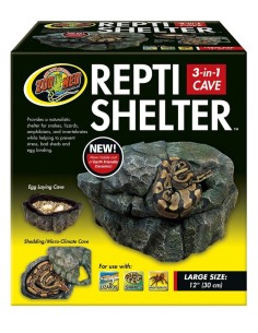Zoo Med ReptiShelter™ 3-in-1 Cave - Large 30cm