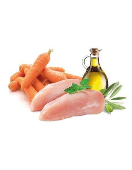 Vincent Diet Adult konzerva Piščanec & Korenje za pse 150g