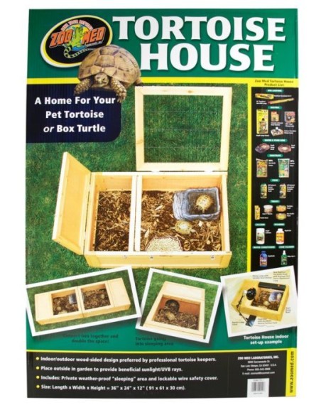 Zoo Med Tortoise House 91x61x30,5cm