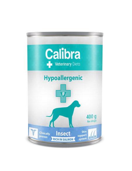 Calibra VD Hypoallergenic Salmon&Insect 400 g