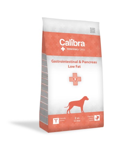 Calibra Dieta Gastro & Pancreas Low Fat za pse 2 kg