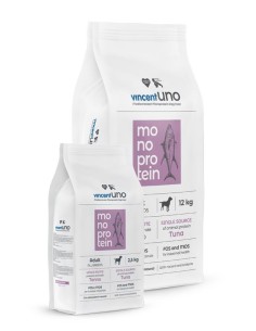 Vincent Uno Adult, Tuna, 2,5 kg