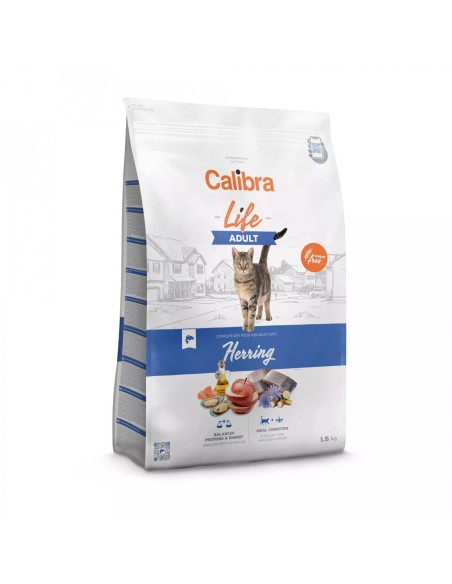 Calibra Life Adult suha hrana za odrasle mačke z jagnjetino