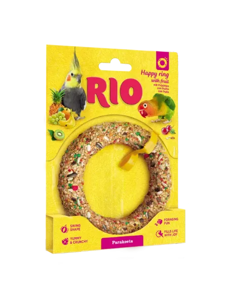 Rio Veseli obroček za srednje papige 85g