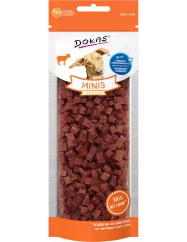 Dokas prigrizek Minis jagnjetina, kocke 70g