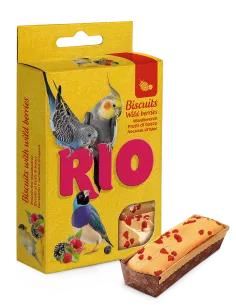 RIO biskvit za ptice z jagodičevjem 35g