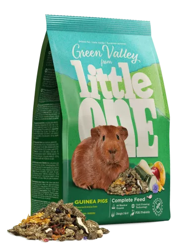 Little One ˝Green Valley˝ hrana za morske prašičke brez žit 750g