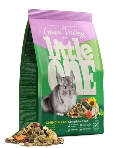 Little One ˝Green Valley˝ hrana za činčile brez žit 750g