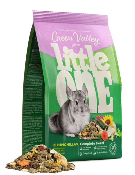 Little One "Green valley" fibrefood for chinchilas 750g
