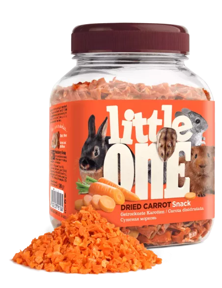 Little One sušeno korenje za glodavce 200 g