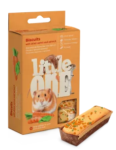 Little One Biscuits with dried carrot and spinach 35  g