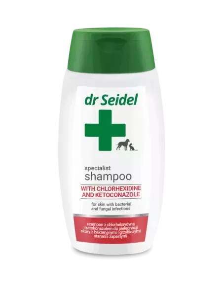 Dr Seidel shampoo with chlorhexidine& ketoconazole 220mL