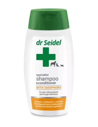 Dr Seidel jodofor šampon z balzamom 220mL