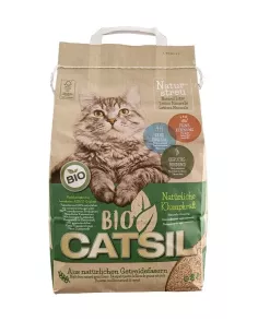 Catsil BIO natural clumping cat litter 8L