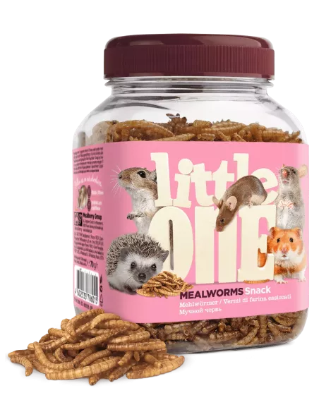 Little One snack Mealworms 70g