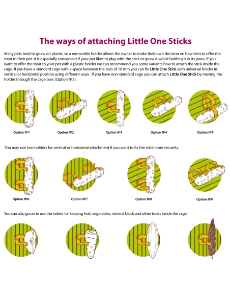 Little One Sticks with vegetables 2x60g