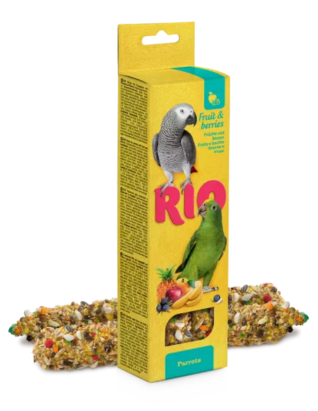 Rio Sticks for parrots with fruits and berries 2x90g