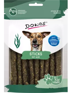 Dokas Dog Sticks with algae 105 g