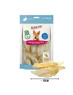 Dokas Dog Snack Dried Rabbit Ears 70g 2