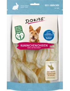Dokas Dog Snack Dried Rabbit Ears 70g