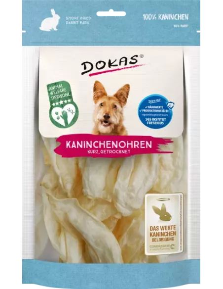 Dokas prigrizek sušena zajčja ušesa 70g