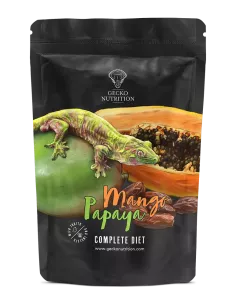 Gecko Nutrition Mango & Papaya - hrana za gekone 50g