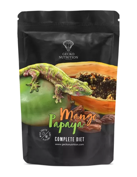 Gecko Nutrition Mango & Papaya - hrana za gekone 50g