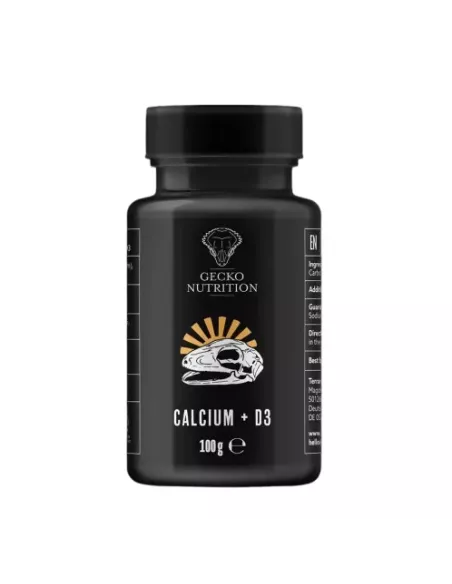 Gecko Nutrition kalcij za plazilce z D3 100g
