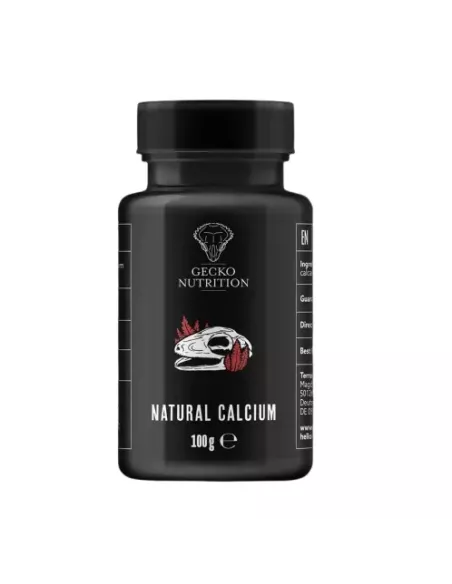 Gecko Nutrition naravni kalcij za plazilce 100g