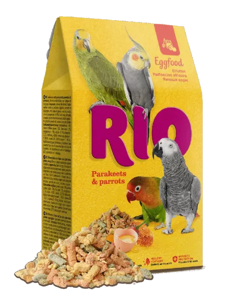 Rio jajčna hrana za srednje & velike papige 250g
