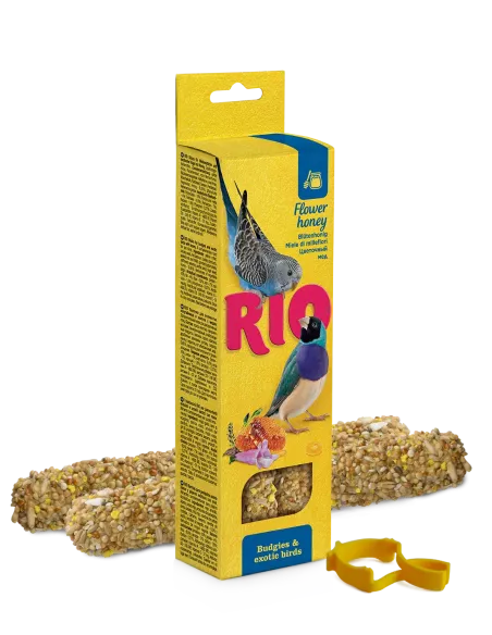 Rio Sticks for budgies and exotic birds with honey 2x40g