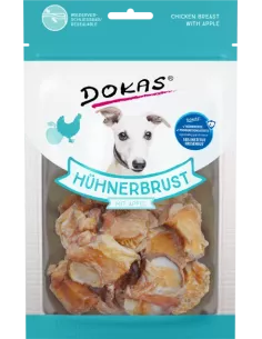 Dokas Dog Snack Dried Chicken Breast with Apple 70g