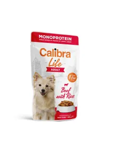 Calibra Life Mono vrečka za pse, govedina 150 g