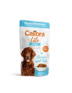 Calibra Life Mono vrečka za pse, piščanec 150 g