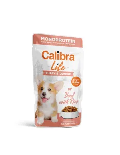 Calibra Life Mono vrečka za mladiče, govedina 150 g