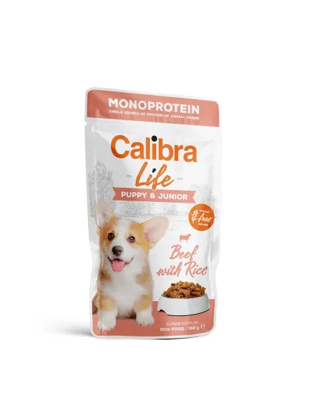 Calibra Life Mono vrečka za mladiče, govedina 150 g