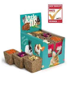 Little One travniška skledica za glodalce 65 g
